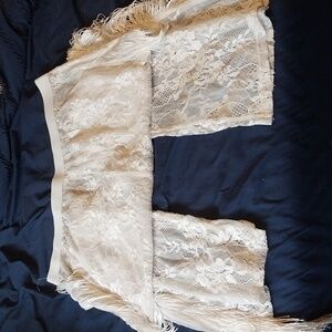 Cover-up Pants w/ Fringe